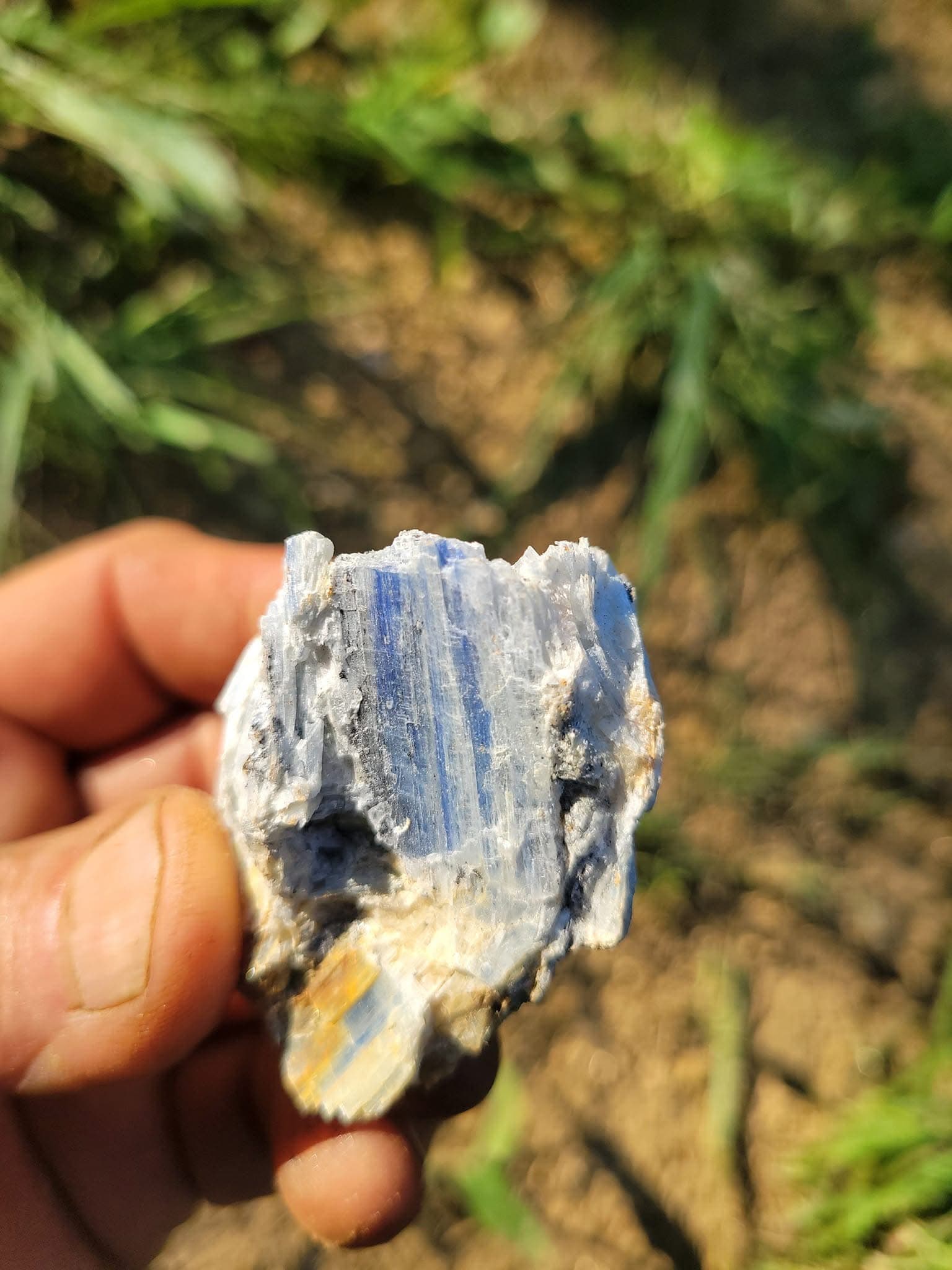 Up close image of Kyanite